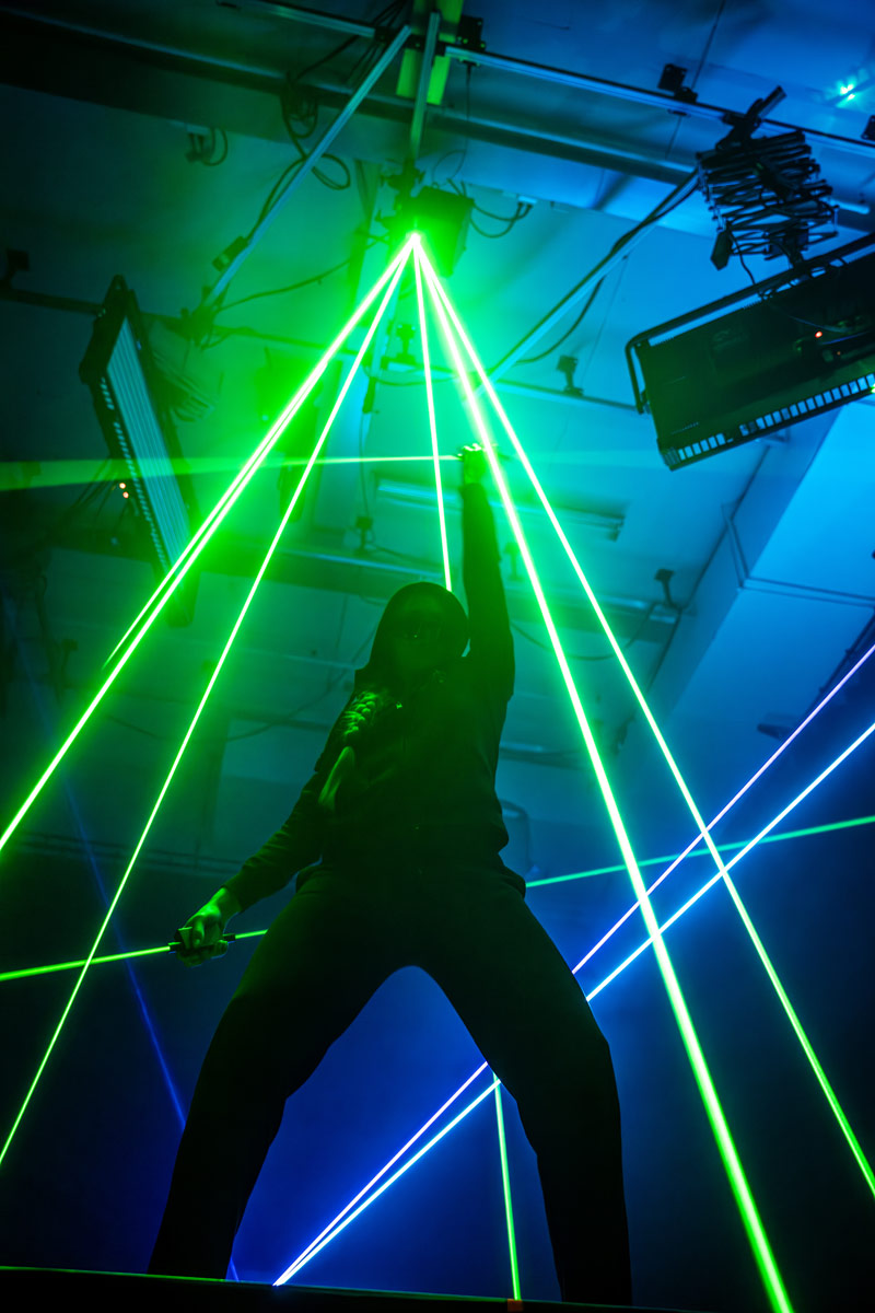 Lazer Girl, light Show, entertainment, Oslo